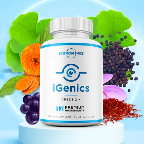 iGenics Eye Vitamins product bottle